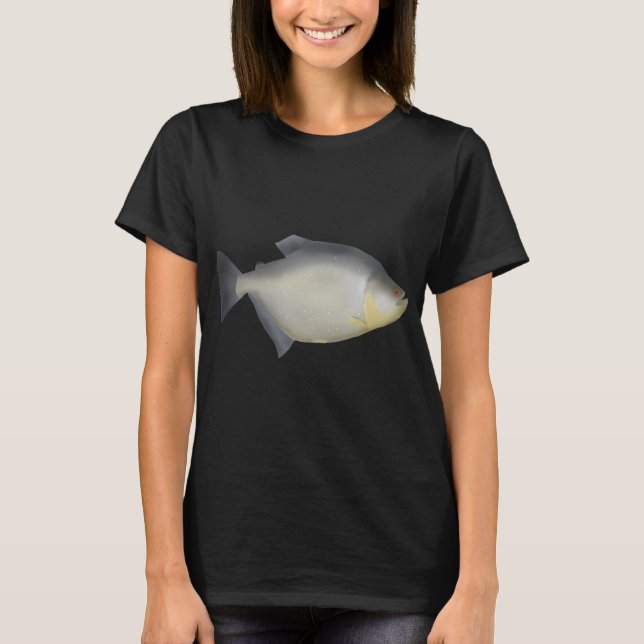 Camiseta Piranha Manchada (Frente)