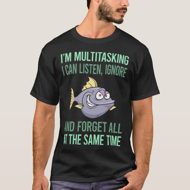 Camiseta Piranha Multitarefa 33 (Frente)