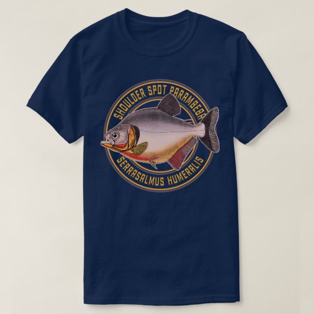 Camiseta Piranha Serrasalmus Monsterfish Monsterfish Aquar (Frente do Design)