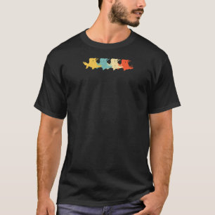Camiseta Piranha Vintage Retro Peixe Animal Caribe Amante 6