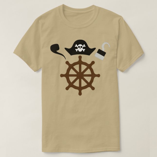Camiseta Pirata 1 (Frente do Design)