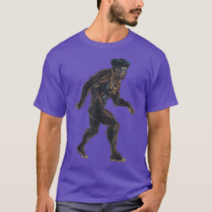 Camiseta Pirata Bigfoot - Pé Grande Sasquatch - Spooky Para