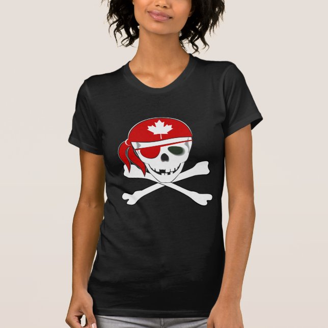 Camiseta Pirata canadense (Frente)