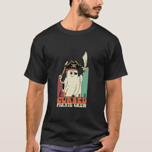 Camiseta Pirata, Crossbones Eyepatch Buccaneer Hallowee