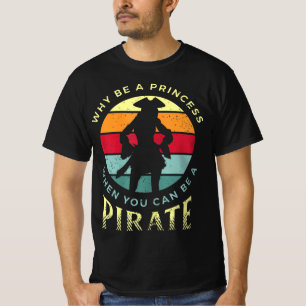 Camiseta Pirata De Arte Livre, Dizendo Por Um Lover De Uma