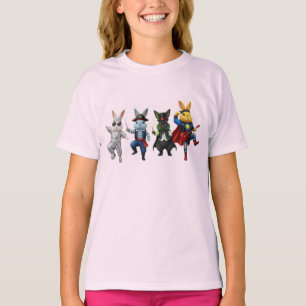 Camiseta Pirata de coelhos malucos