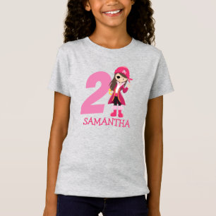 Camiseta Pirata de Festa Rosa, segundo de Anivers
