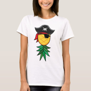 Camiseta Pirata de Halloween - Pé-de-cabeça-para-baixo Ping