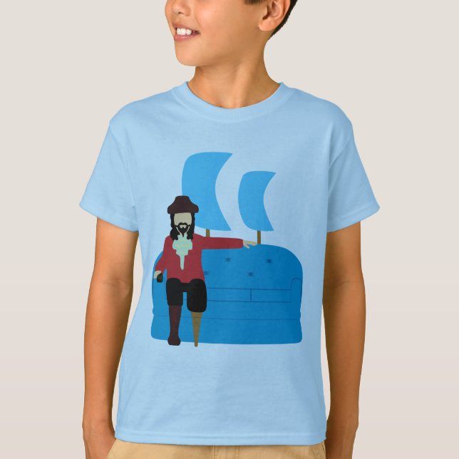 Camiseta Pirata de Sofa (Frente)