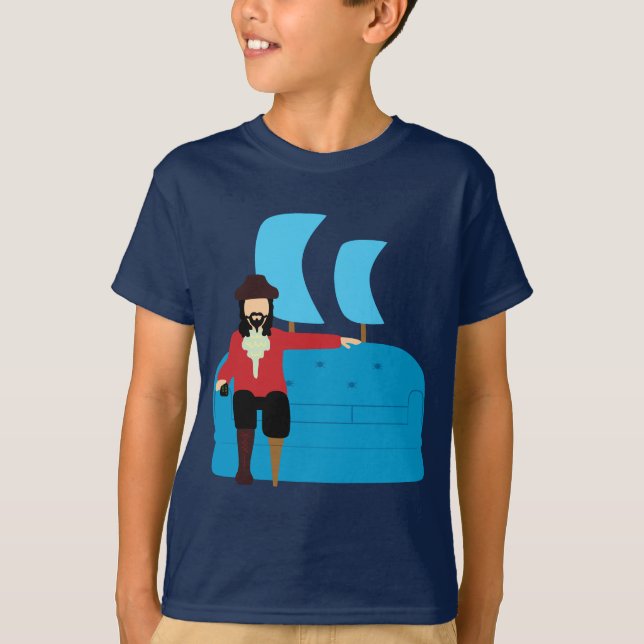 Camiseta Pirata de Sofa (Frente)