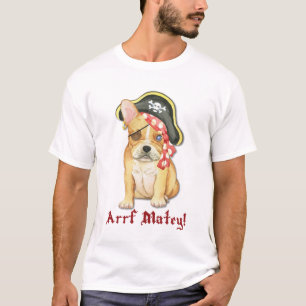 Camiseta Pirata do buldogue francês