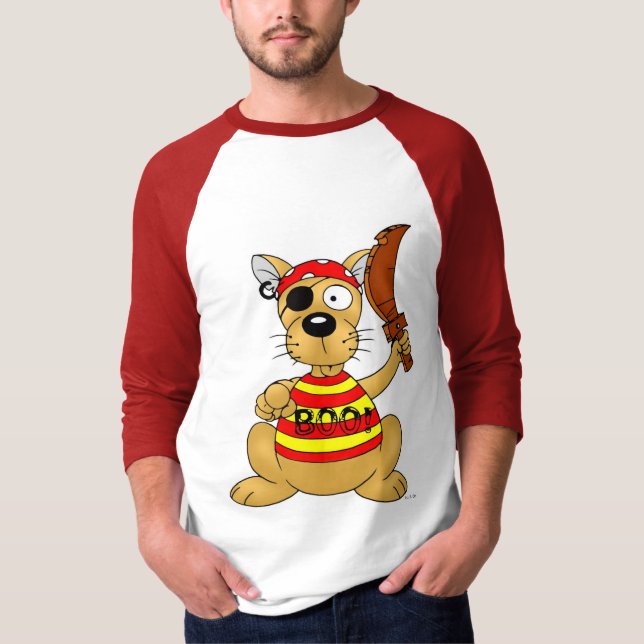 Camiseta Pirata do cão (Frente)