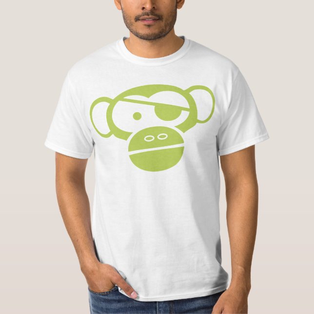 Camiseta Pirata do macaco (Frente)