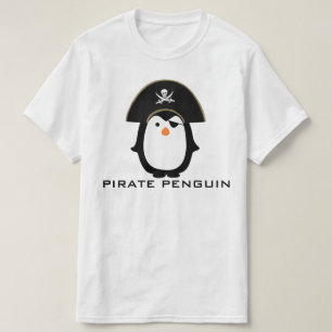 Camiseta Pirata do pinguim
