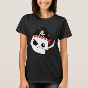 Camiseta Pirata-Herói Vestido-Fantasma Mummy Face Costume B