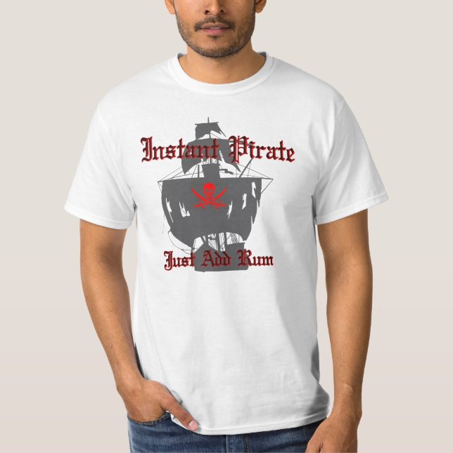 Camiseta Pirata imediato (Frente)