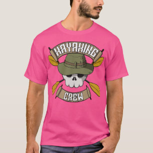 Camiseta Pirata Jolly da tripulação de Kayaking