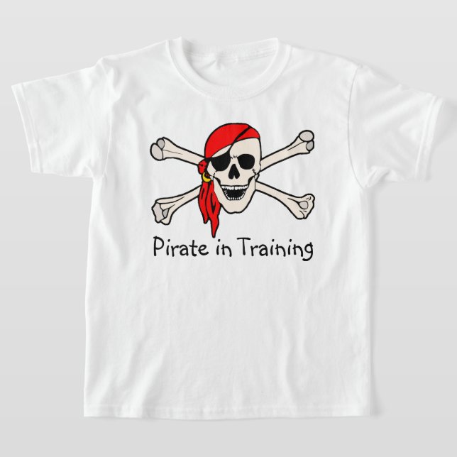 Camiseta Pirata no Treinamento (Postura )