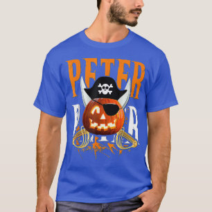 Camiseta Pirata Peter Pumpkin Comendo Costume Halloween Pir