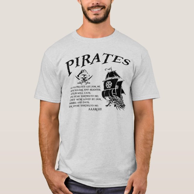 Camiseta Piratas (Frente)
