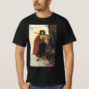 Camiseta Piratas Antigos Bucaneiro era um camarada pitoresc