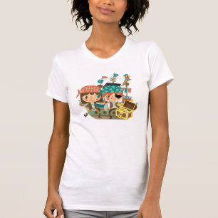 Camiseta Piratas com tesouro