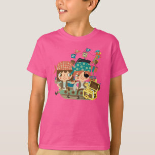 Camiseta Piratas com tesouro
