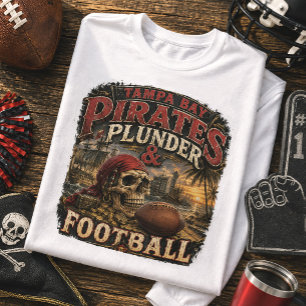 Camiseta Piratas de Tampa Bay - Saque & Fã de Futebol