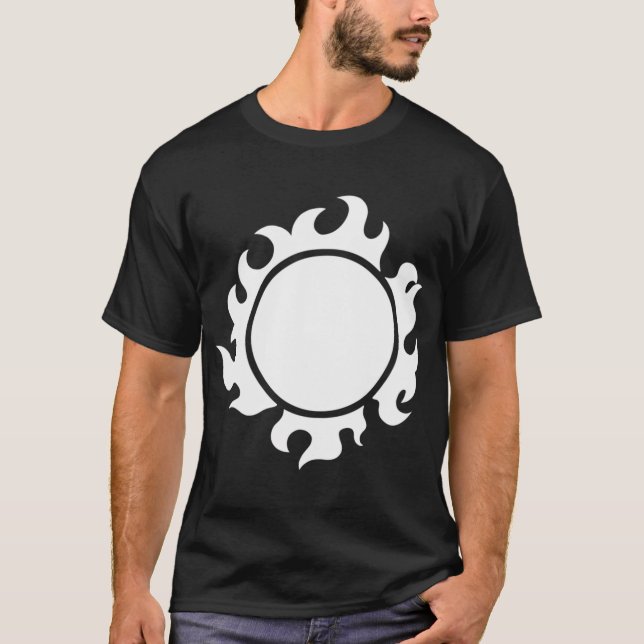 Camiseta Piratas do Sol (branco) (Frente)