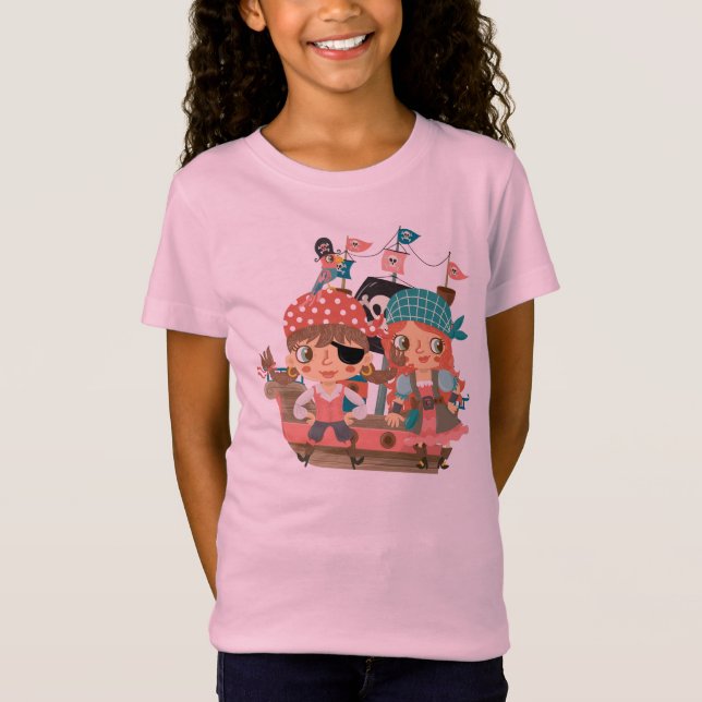 Camiseta Piratas femininos (Frente)