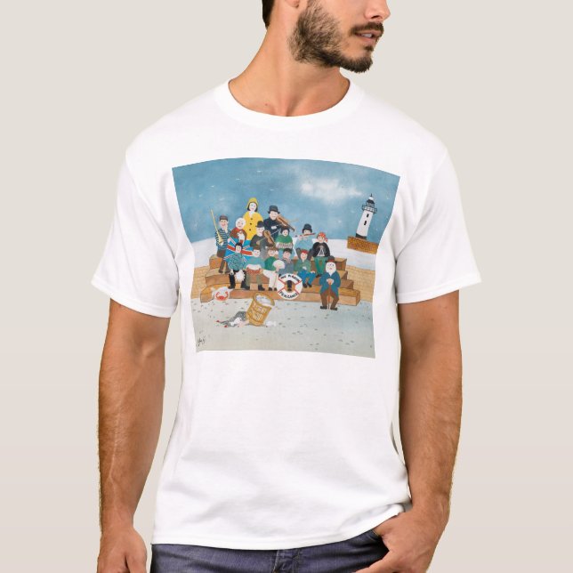 Camiseta Piratas idosos de Penzance (Frente)