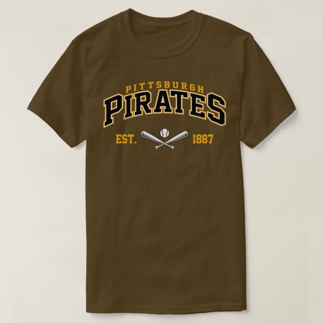 Camiseta Piratas Retro (Frente do Design)
