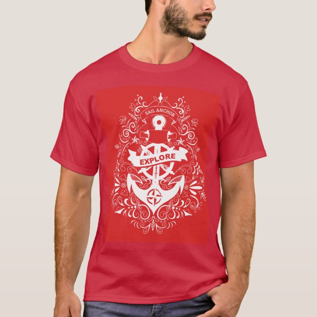 Camiseta Piratas Vermelhas (Frente)