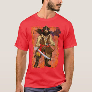 Camiseta *Pirate-Big e mau com mapa