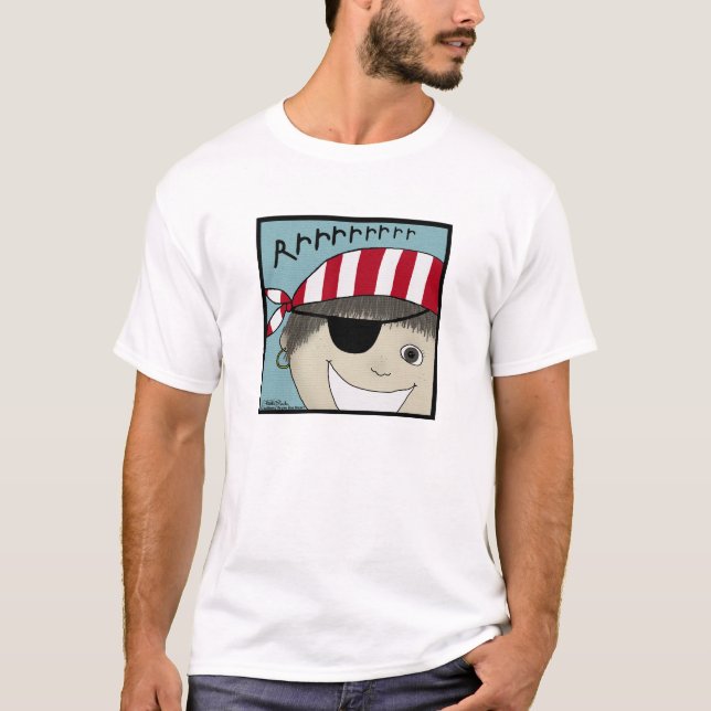 Camiseta Pirate Boy Rrrrrr (Frente)