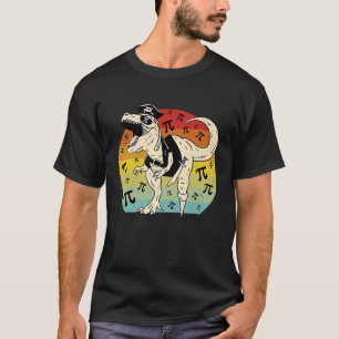 Camiseta Pirate Dinossaur Rex Retro Sunset Vintage