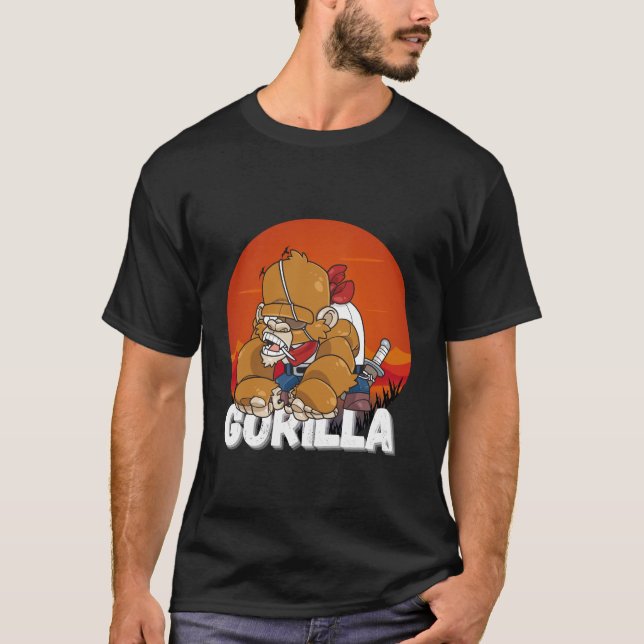 Camiseta Pirate Gorilla (Frente)