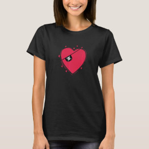 Camiseta Pirate Heart com Eye Patch