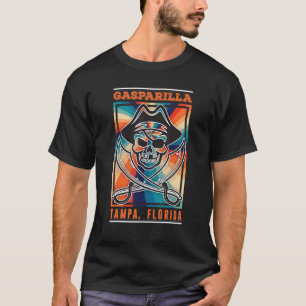 Camiseta Pirate Invasion Gasparilla Tampa Florida Retro