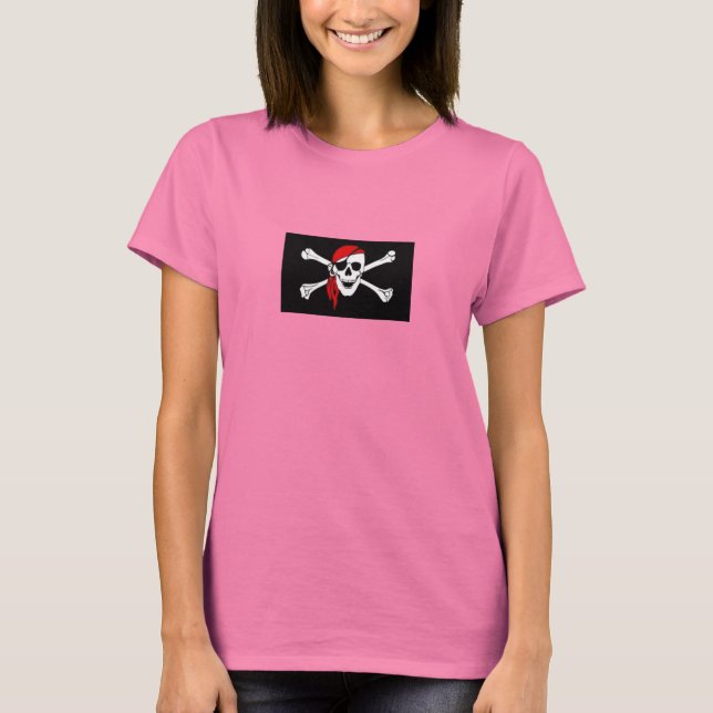 Camiseta Pirate Lass Flag Tee (Frente)