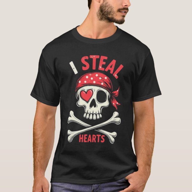Camiseta pirate love (Frente)