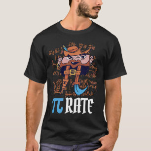 Camiseta Pirate Math Pi rate Símbolo Pi Day Professor 3 14