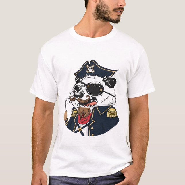 Camiseta Pirate Panda (Frente)