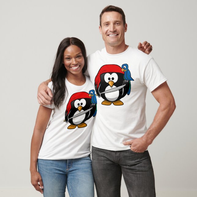 Camiseta Pirate Penguin (Unissex)