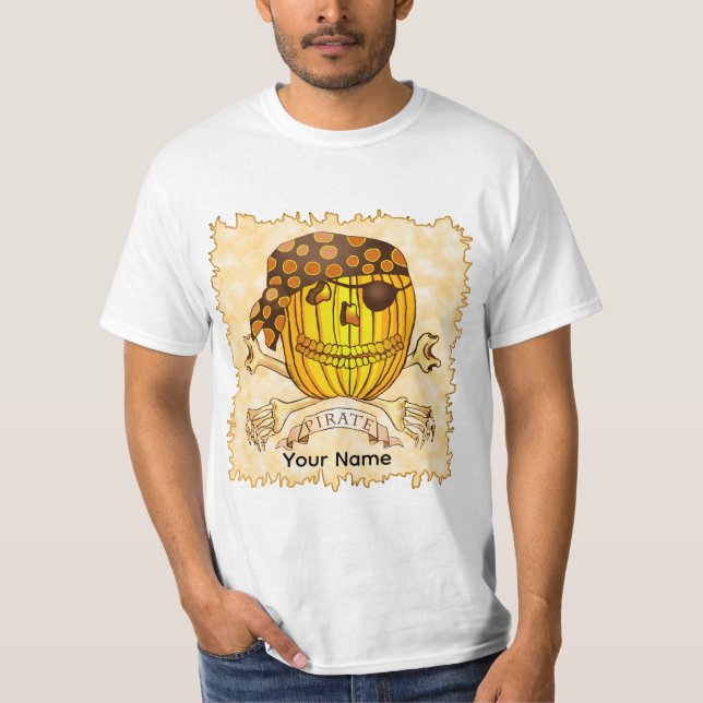 Camiseta Pirate Pumpkin (Frente)