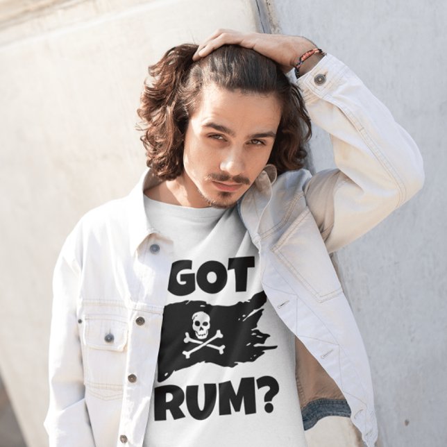CAMISETA PIRATE RUM PAI MENS T-SHIRTS (Criador carregado)