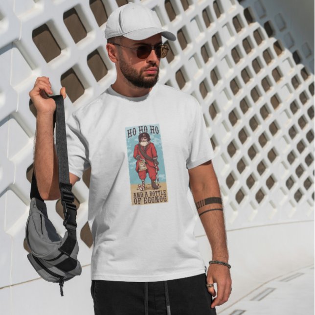 Camiseta Pirate Santa Claus (Criador carregado)