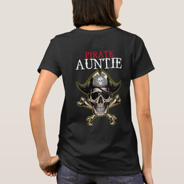 CAMISETA PIRATE SKULL AUNTIE (Verso)