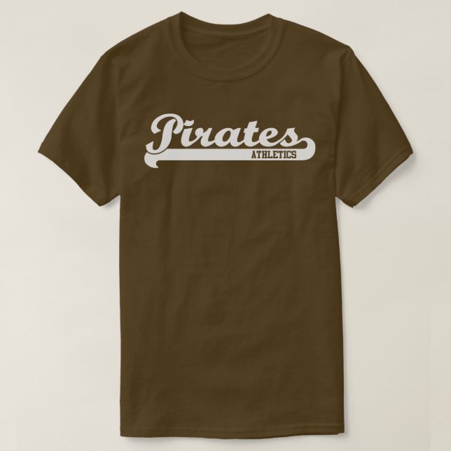 Camiseta Pirates, atletismo (Frente do Design)