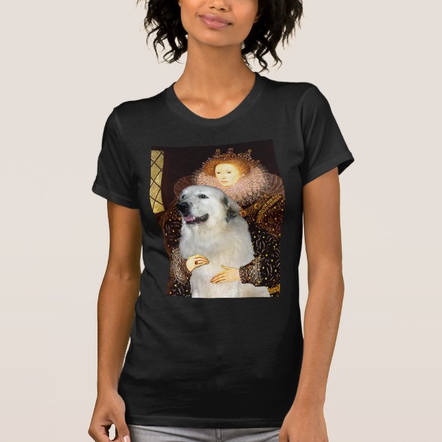 Camiseta Pirenéus excelente 9 - Rainha (Frente)